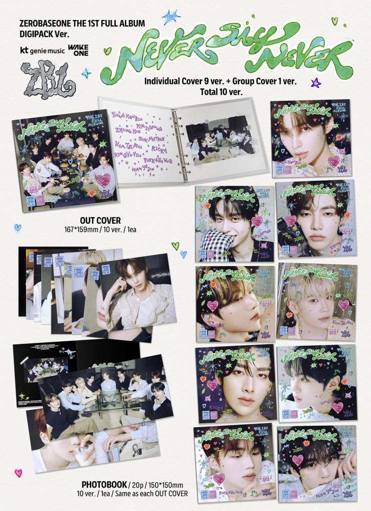 Amazon.co.jp: ゼロベースワン ZEROBASEONE Never Say Never [Digipack